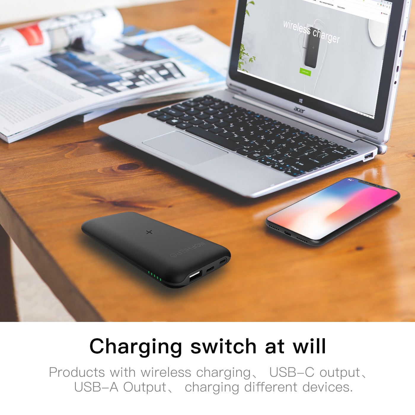 MP2 Wireless power bank